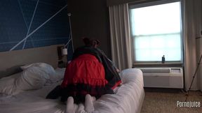 Nasty Sloppy Interracial Rimjob by Deaf Pornstar Juliette Latte