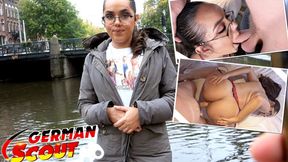 German Scout goes raw dogging curvy college teen Esperanza Del Horno for casting cock&#x1F32D;