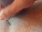 After the massage, the cum disappeared sex