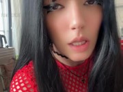 Sexy Succubus Smoker putting her spell on you (Full vid on my OnlyFans/ManyVids)
