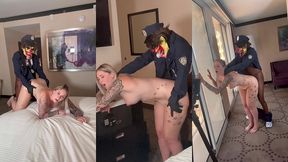 officer gibby taught subgirl a lesson