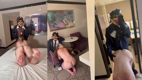 officer gibby taught subgirl a lesson