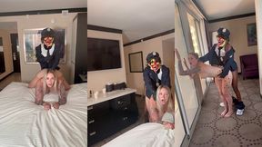 officer gibby taught subgirl a lesson