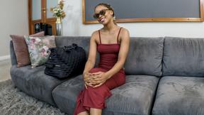 ”Amateur Kenyan model loses self control when I pull out my big hard shaft!”