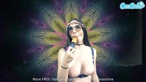 ”Titty Teen's Wild Masturbation Show”