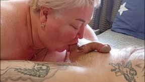 Mother-in-law Sucks My Dick in an Amateur Video