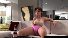 doll candy - (amy s big wish 5.1) - futanari mom finds her roommates sex toy and fucks it, creampies it, cums on it, and sniffs it!