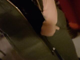 Fingering My Backdoor Whilst I Piddle At The Thai Restaurant