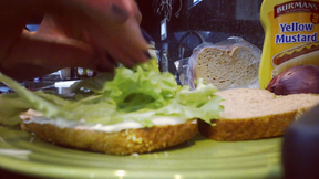 Tiny Sandwich Man