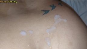 o corninho me filmou com 2, depois me comeu e gozou em cima da porra deles