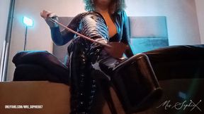 Worship my boots like your life depends on it