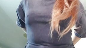 Oversize T hides THIS🙃
