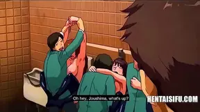 Rough Teacher Turns Anime Teens into Public Cum Buckets - Uncensored Orgy Hentai