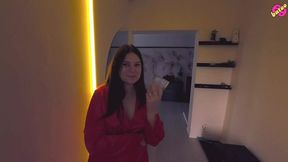 Neighbor's Hot MILF Wife: Punishing Doggystyle and Pov Blowjob