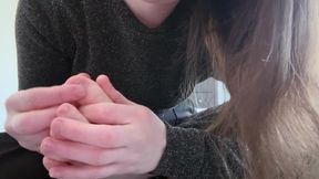 Maddie's Toenail Biting