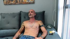 tiago gaucho - puto dominador fodendo o rabo do gaucho tatuado - sexo gay com barbudo dominador - reco romanello