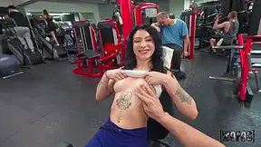 Sneaky Gym Nookie - Raven Lane