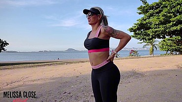 Depois do exercício matinal fizemos um treino sexual (vídeo completo)