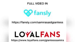 Giantess Samira Drool, saliva, uvula, spit , tongue, mouth