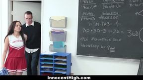 Popular Cheerleader Fucks Bullied Nerd