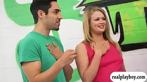 Beautiful Blonde With Small Tits Gets Fucked For Money