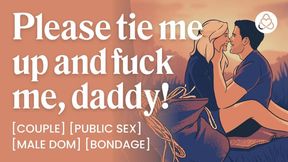 ASMR Audio Porn: Daddy Dom Takes Control with Rope Bondage in Risky Outdoor BDSM Hookup � Erotic Audio for Women