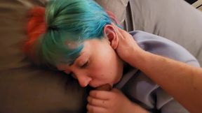 Hot Younger Step Sister wants to Help Relieve My Stress - But Our Parents Are Home!