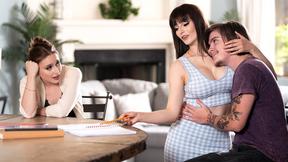 ”Free use arrangment with MILF stepmommy Lexi Luna while studying”