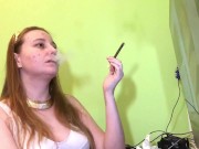 Kiki Seraf Solo Videos Smoking fetish compilation ( in bed, at home, on a chair, laying)