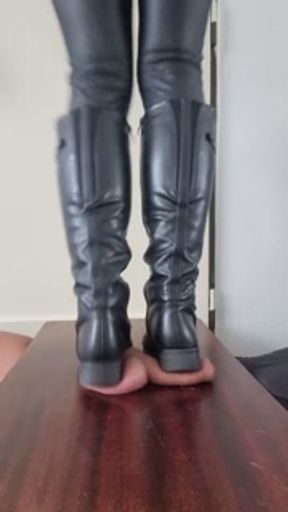 Barbie cock Trampling with Boots and Stockings No.22