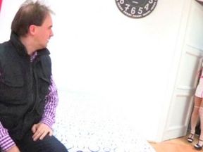 Lucía, the horny young, introduces us to her 47yo pervert neighbour. Yeah, he could be her parent