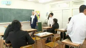 Japanese Teacher Raw Scene – Brat Faced By Eager Male Students