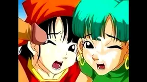 Bulma Pan Seduce Goku in Steamy Dragon Ball Tryst