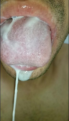 I Want Your Milk in My Mouth, Tongue, Long Tongue Fetish, Sloopy, Long Tongue Blowjob, Playful Tongue, Kiss