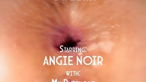 Angie Noir POV Peter Stretching A Mature Big Titty Milf's Butthole = Anal Orgasms