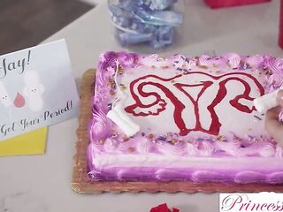 Anna Claire Clouds Invites Stepbro to Her Spermtacular Celebration Party