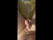 Quick Cum - See your exit, take it! Fast wank grabbed on mobile.