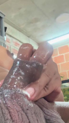 Fucking My Penis with My Fingers