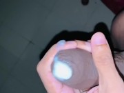 STANDING CUMSHOOT CUMMING HARD THICK LOADS OF CUM NUTTING HARD HARD LONG CHOCOLATE DICK CUM DRIPPING