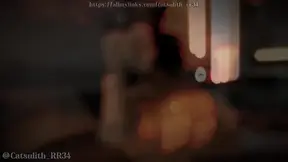 Sandy-haired cowgirl rides and gets pounded in the ass