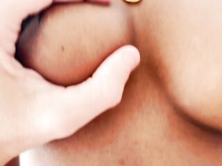 A nice-looking brunette hair sucks my jock for breakfast and asks me to cum inside her