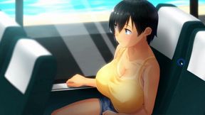 Hentai Game - Big Boobs Country Girl Sex at Festival - All CG Scenes