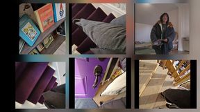 ASMRING AT THE PURPLE BOOKSTORE