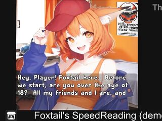 Foxtail's SpeedReading (free game itchio ) Educational, Puzzle