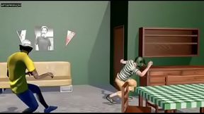 Chaves dan&ccedil_ando break com velho safado