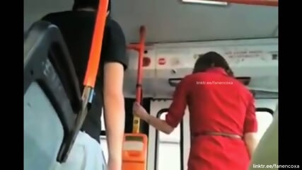 Dickflash Encoxada Girl Cum