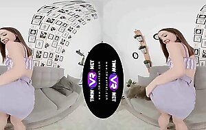 TmwVRnet - Kate Quinn - Hot finale after a solo pussy game