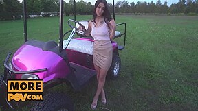 Darcia Lee Succombs To Your Charms In A Pov Outdoor Fuck