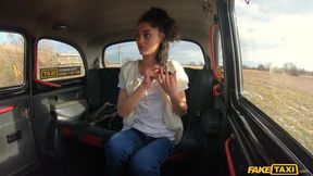 ESPAÑOL - Pervert driver jerks off over Spanish Student