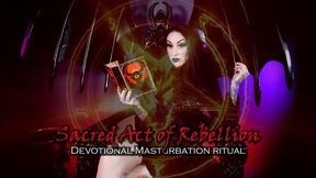 Sacred Act of Rebellion - Devotional Masturbation Ritual (Religious Domination, FemDom POV) [4K] | Lady Vi